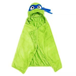 Teenage Mutant Ninja Turtles Hooded Kids' Blanket Leonardo